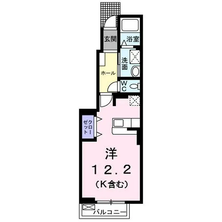 AERA B棟 1階階 間取り