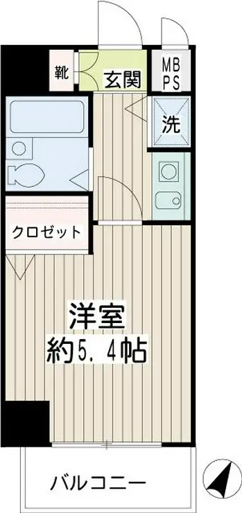 ネオマイム新子安弐番館 4階階 間取り