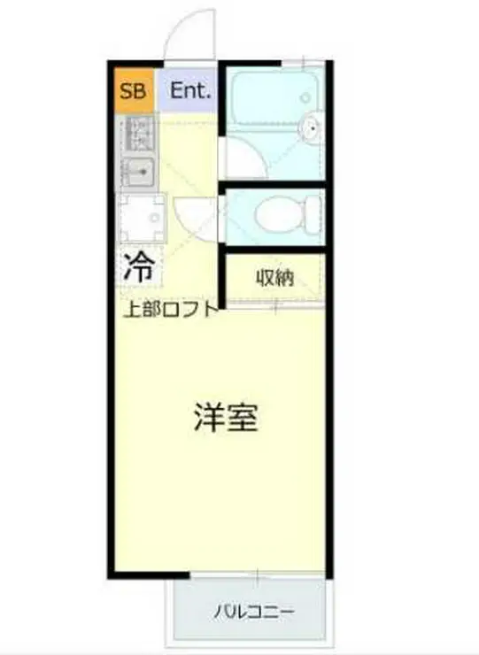 セレーブル桜台 1階階 間取り