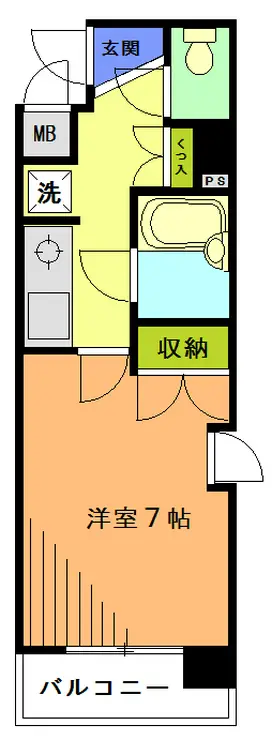 サンワポート 3階階 間取り