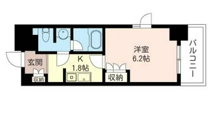 エスティメゾン武蔵小金井 2階階 間取り