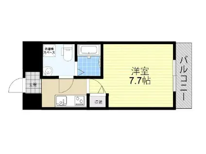 セレニテ千里丘(1K/8階)の間取り写真