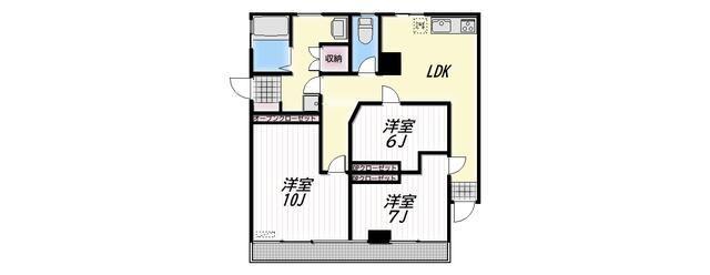 S.吉祥寺(3LDK/1階)の間取り写真