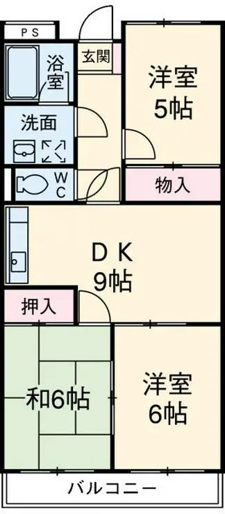 グランドルーシス 4階階 間取り