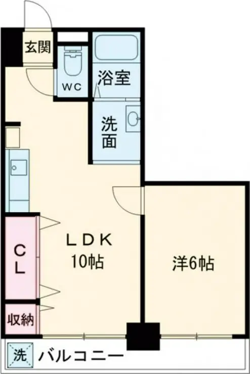 パレドール小岩 1階階 間取り