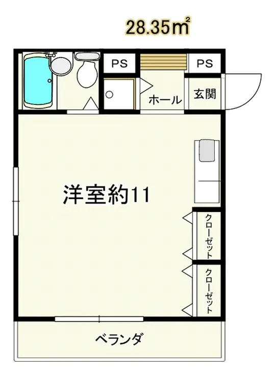 メゾンド青葉台 4階階 間取り