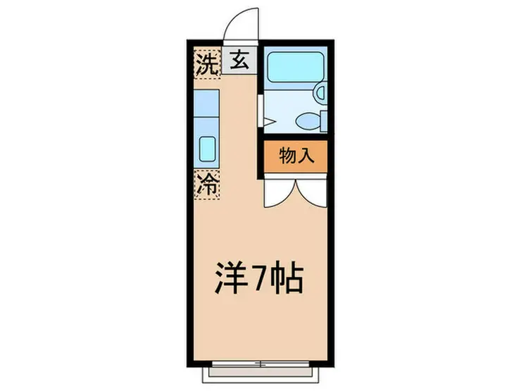 エステート東洋 2階階 間取り