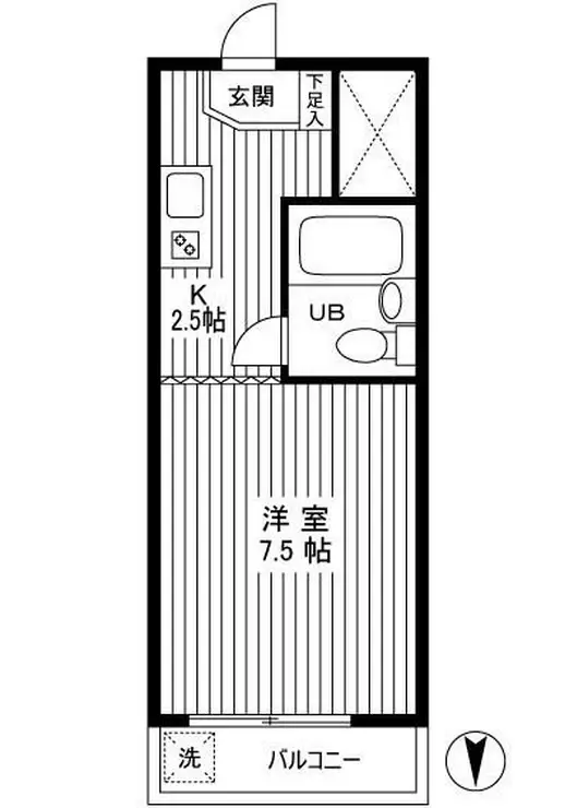 上野永谷タウンプラザ 10階階 間取り