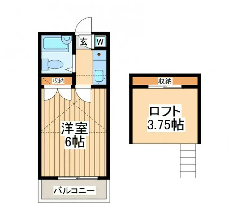 エンタープライズ西町田 2階階 間取り