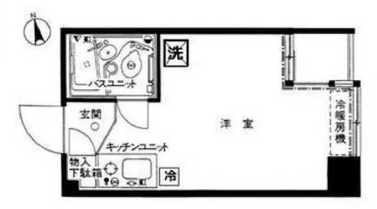 グランメール高田馬場 4階階 間取り