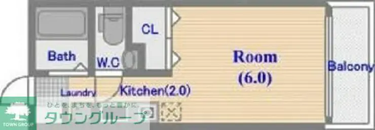 グランツブルク駒場 1階階 間取り