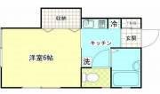 センチュリーハイツ(1K/2階)の間取り写真