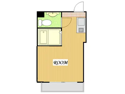 TONE-SOU(ワンルーム/5階)の間取り写真