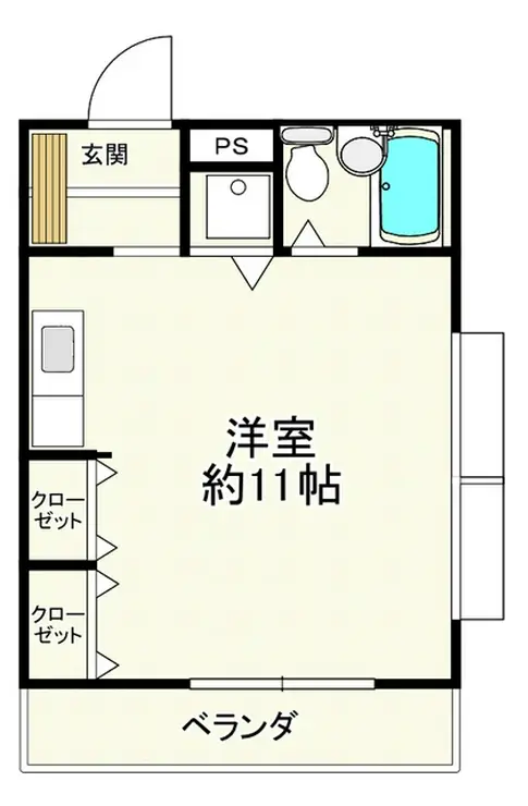 メゾンド青葉台 4階階 間取り