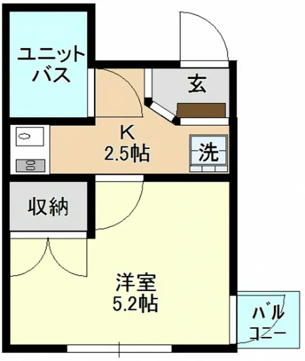 プラザマリーナ相模原 1階階 間取り