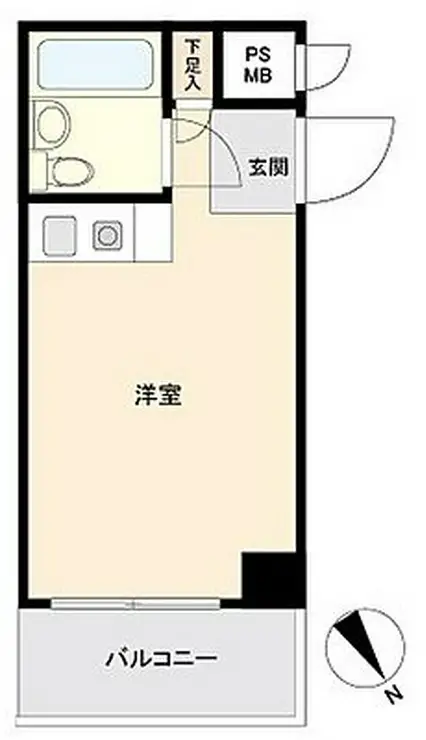 パールシティ浅草壱番館 3階階 間取り
