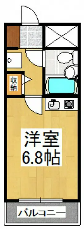 ライオンズマンション清瀬第2 3階階 間取り
