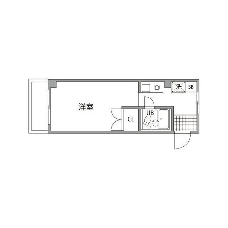 サンローゼ上井草 3階階 間取り