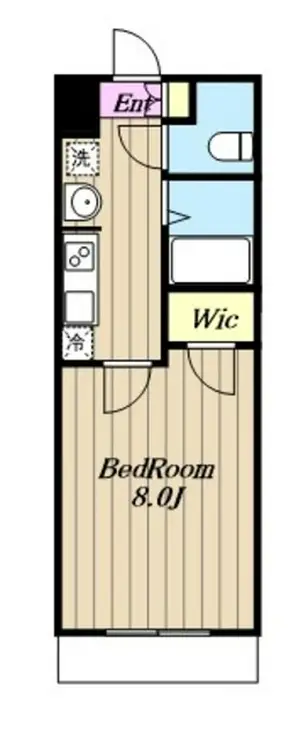 ベルベール 5階階 間取り