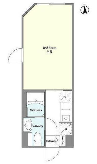 SOLASIA RESIDENCE 高円寺II(1K/5階)の間取り写真