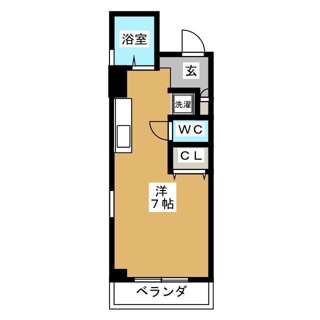 SORAお茶の水マンション(ワンルーム/3階)の間取り写真