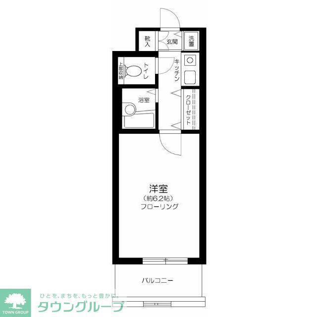 日神パレステージ西池袋(ワンルーム/5階)の間取り写真