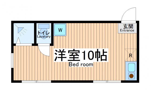 ティーエム市場大和町(ワンルーム/1階)の間取り写真