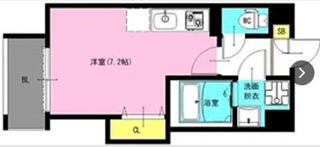 REGALEST赤羽(ワンルーム/2階)の間取り写真