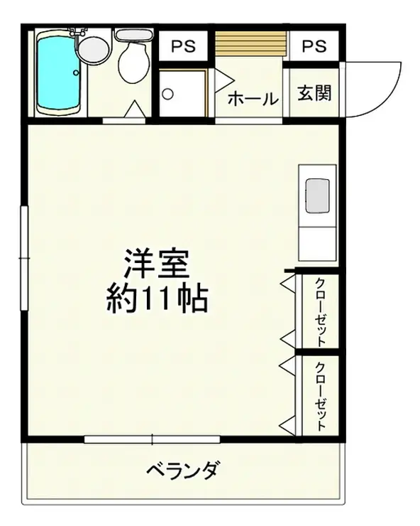 メゾンド青葉台 3階階 間取り