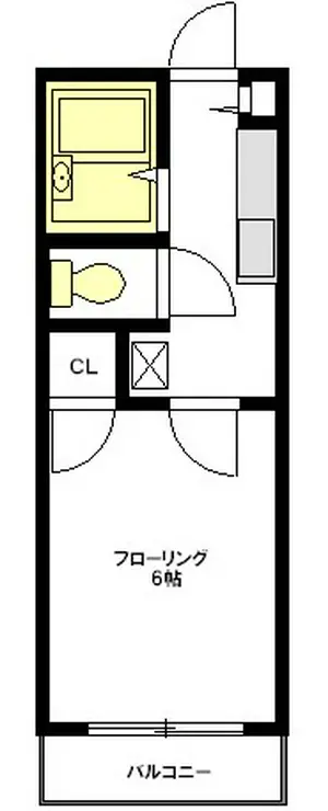 フラットアン 1階階 間取り