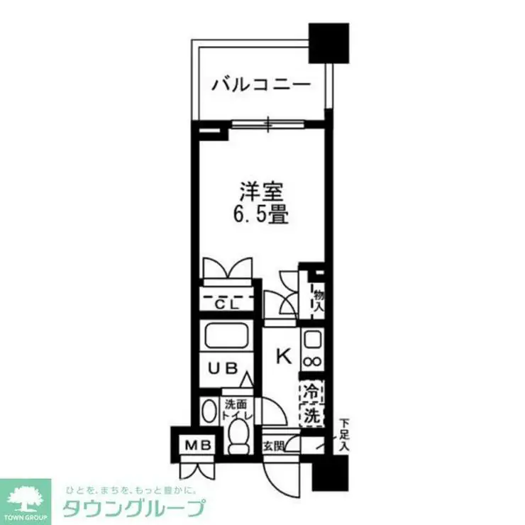 レジディア錦糸町 3階階 間取り