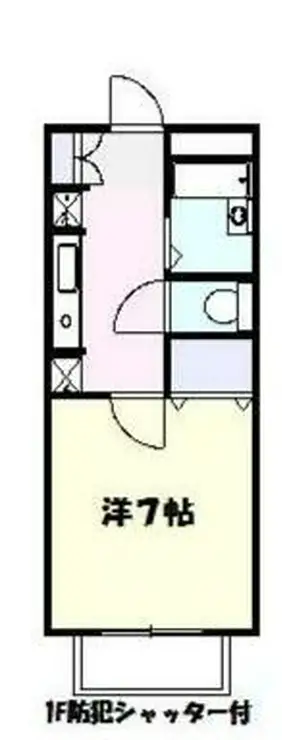 ドエル・ペッシェ 2階階 間取り