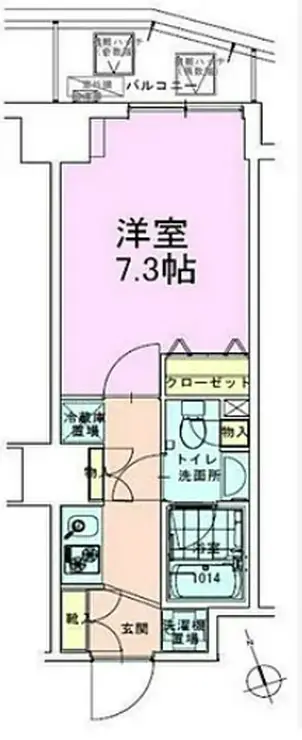 駒込レジデンス壱番館 1階階 間取り