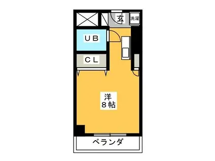 シティフォーラム新小平(ワンルーム/5階)の間取り写真