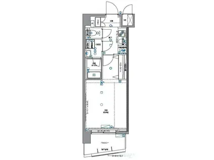 パティーナ武蔵関(1K/4階)の間取り写真