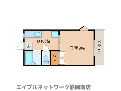 MYアパルタ3(1DK/2階)の間取り写真