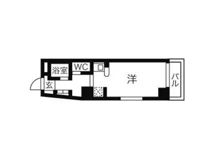 ドール新栄(1K/7階)の間取り写真