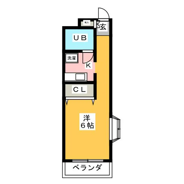 ゴールドマンション 4階階 間取り