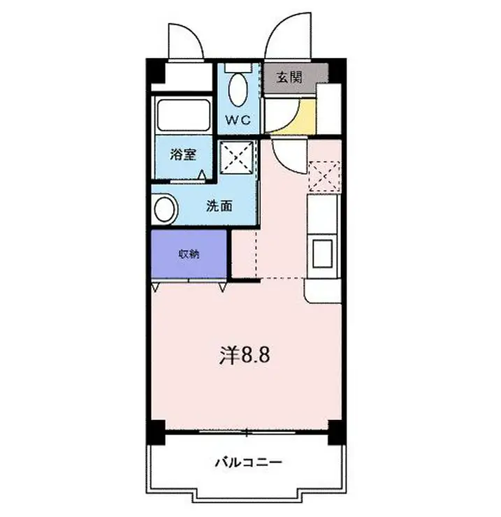 第2和光ヒルズ 3階階 間取り