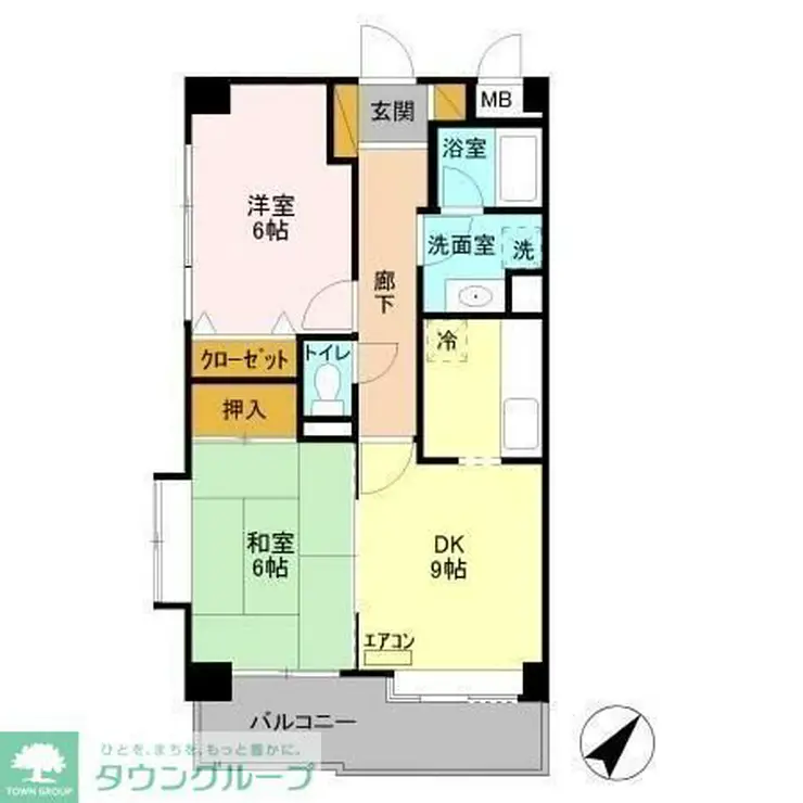 ニューパレスプロスパー 3階階 間取り