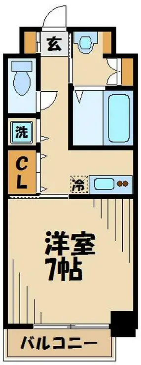 Casaグレコ 3階階 間取り