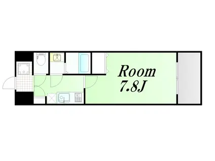 エスリード新大阪コンフォールII番館(1K/2階)の間取り写真