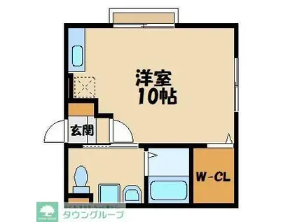 ウィナーズSUZUKI(ワンルーム/2階)の間取り写真