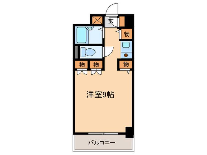 ダイニチコンストラクション(ワンルーム/6階)の間取り写真