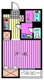 サンマルタアネックス(1K/2階)の間取り写真