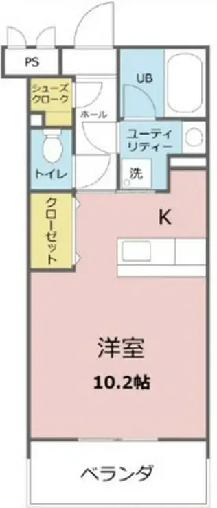 テクトピアM 2階階 間取り