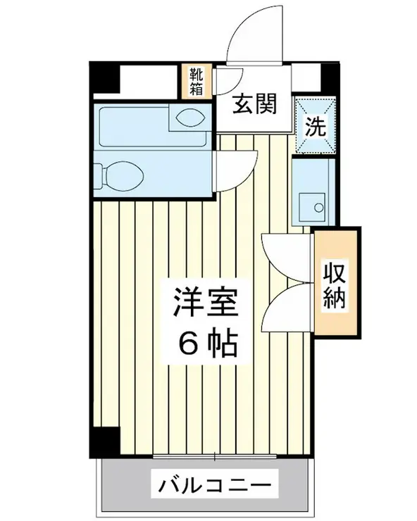 ポートフラッツ 3階階 間取り