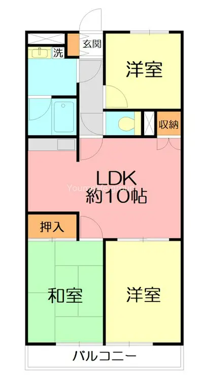 エクレシア 3階階 間取り