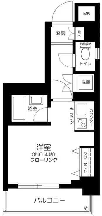 ダイナシティ石神井公園 6階階 間取り