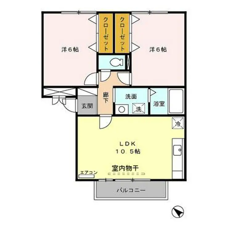 グランフェルム 3階階 間取り